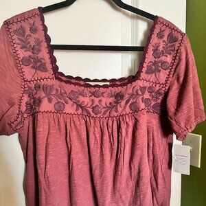 Lucky Brand peasant top